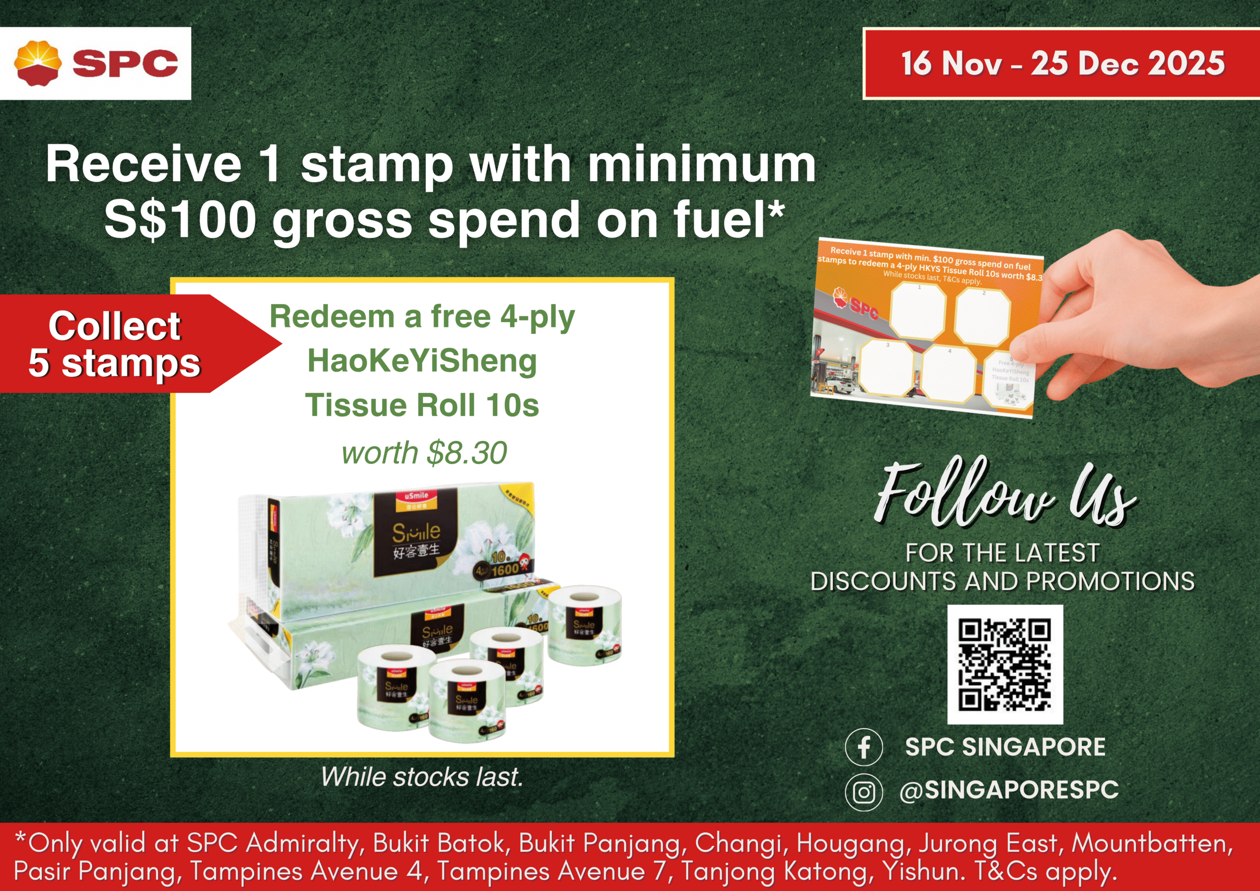 2025 11 Stamp Card A3 Poster 12 stations